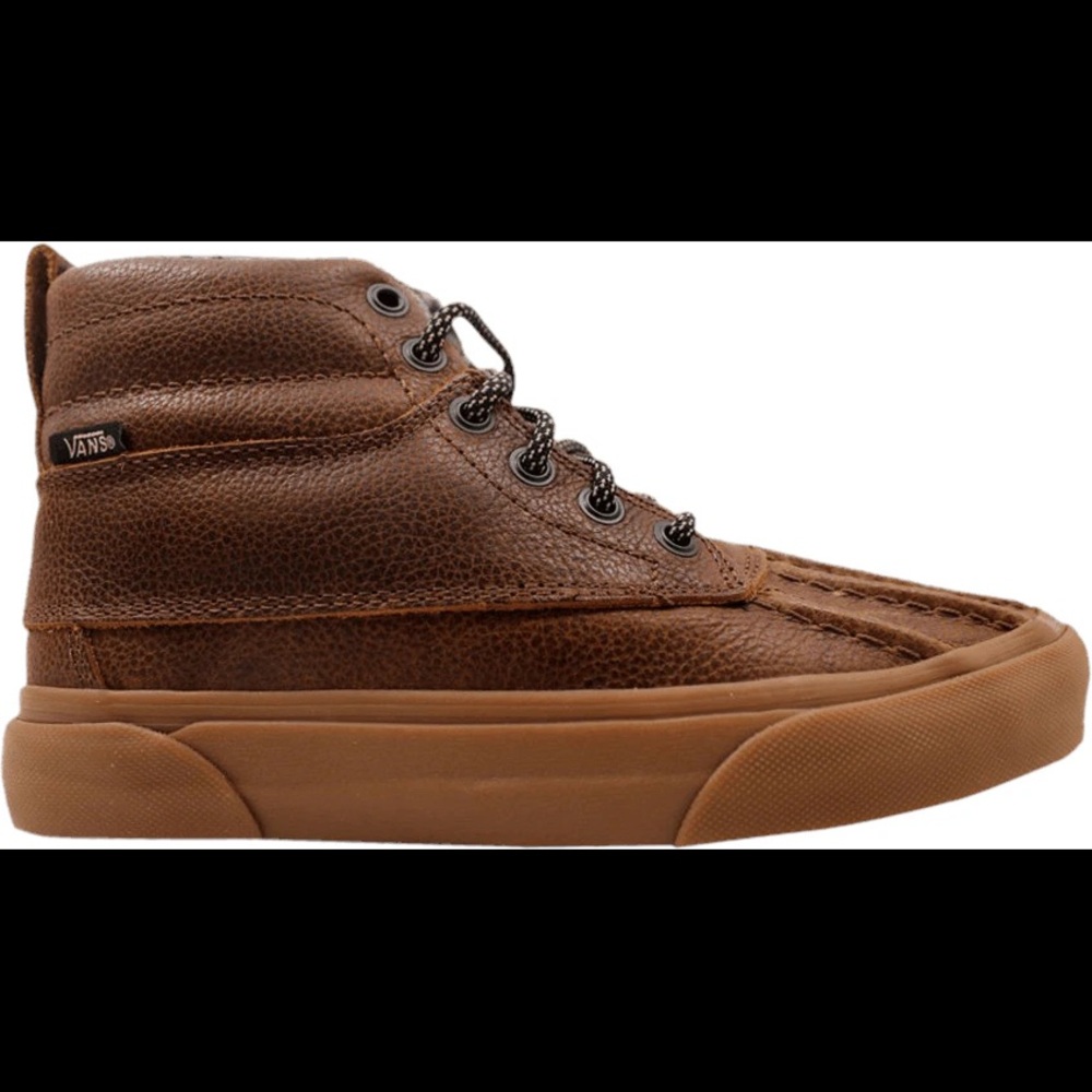Vans Sk8-Hi Del Pato MTE Shoes Brown Leather